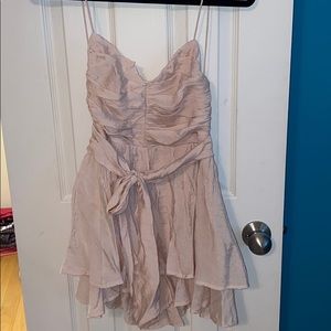 Cream Shimmer Romper